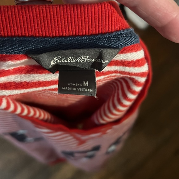 Eddie Bauer USA Sweatshirt - M - Picture 6 of 7